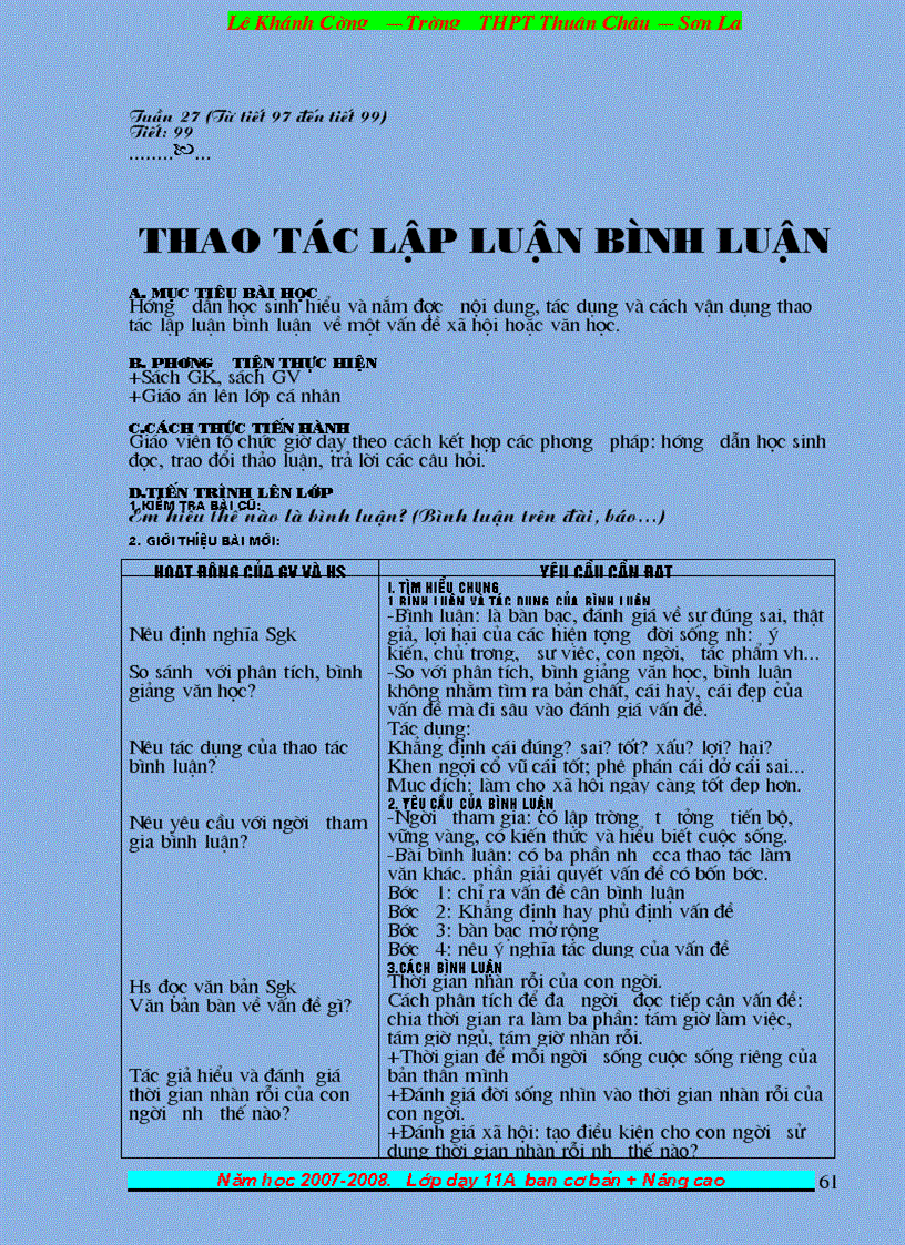image for page Giáo án NV 11 CB từ tuần 19 28