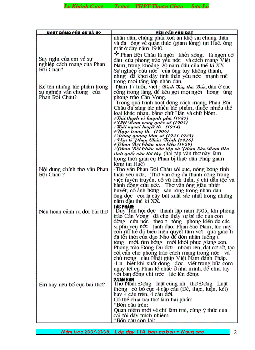 image for page Giáo án NV11 HKII từ Tuần 19 28