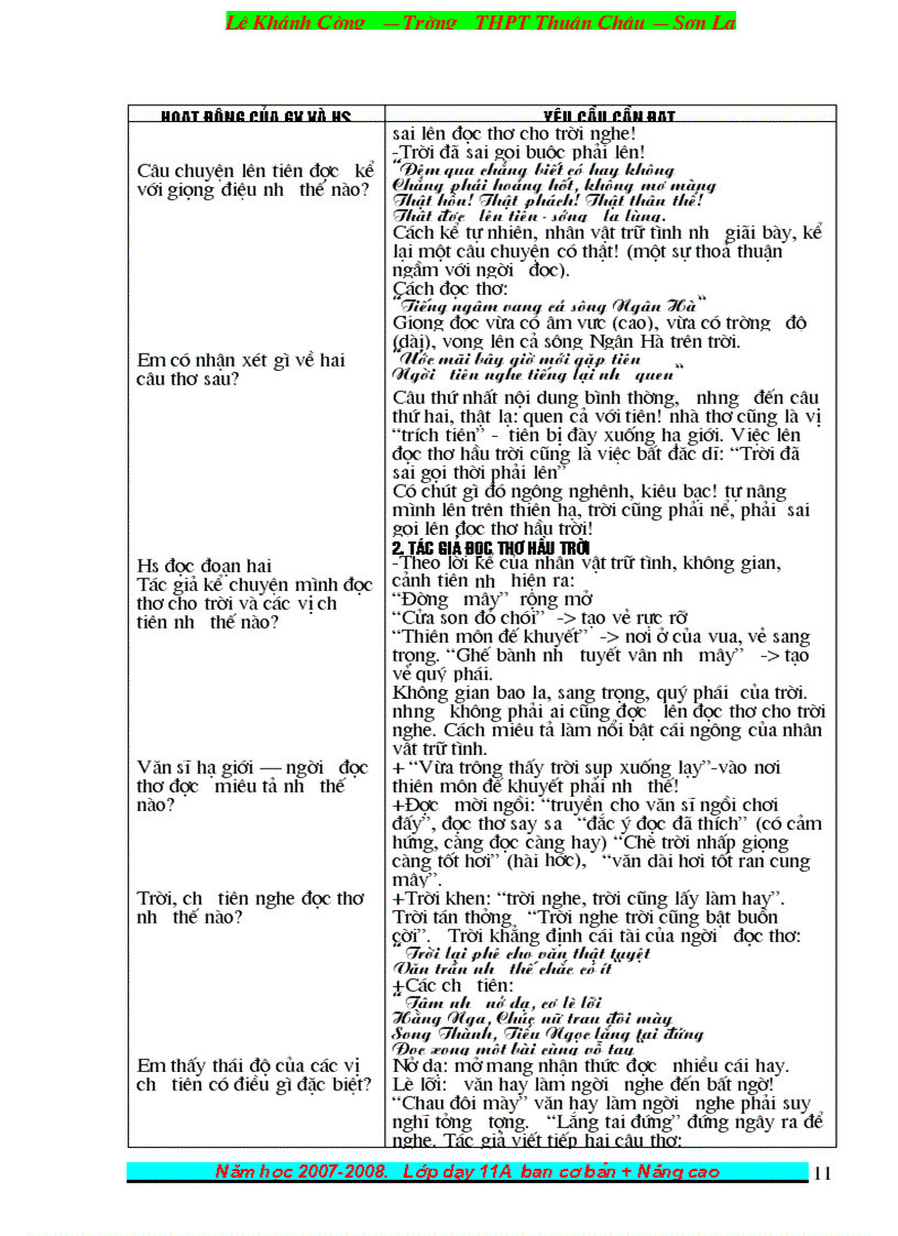 image for page Giáo án NV11 HKII từ Tuần 19 28