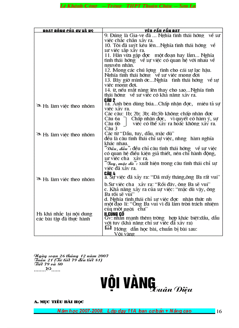 image for page Giáo án NV11 HKII từ Tuần 19 28
