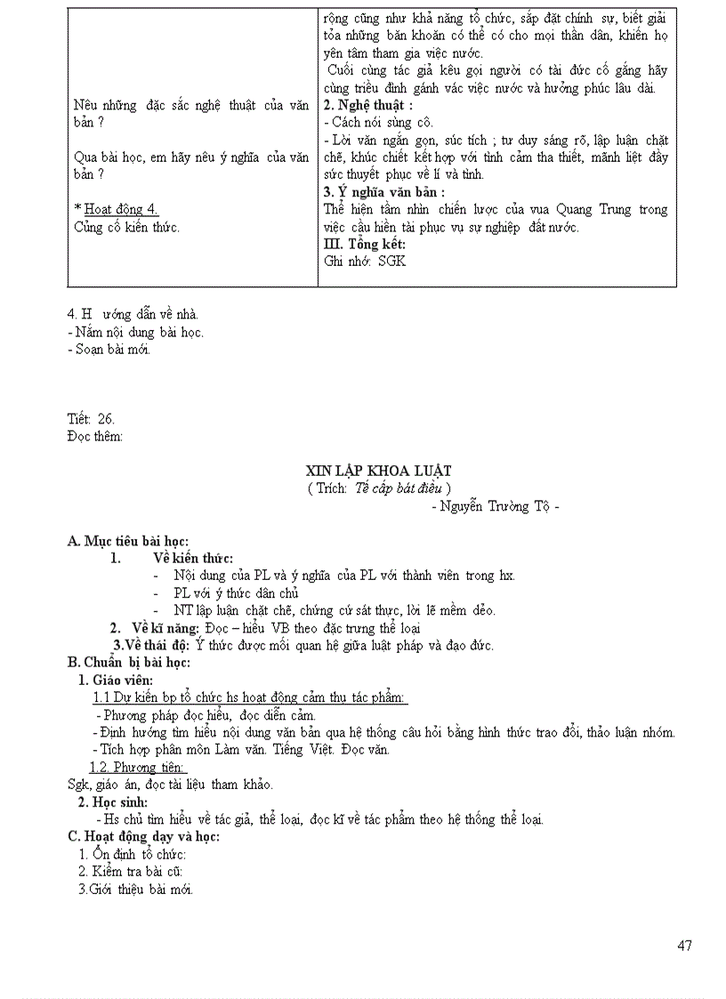 image for page Giáo án NVăn 11 chuẩn kiến thức 2011 2012