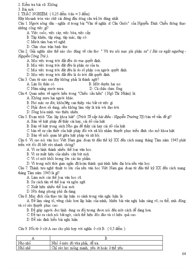 image for page Giáo án NVăn 11 chuẩn kiến thức 2011 2012