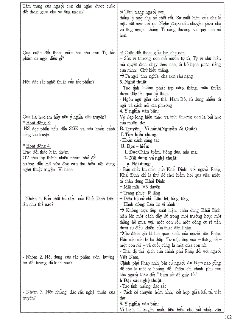 image for page Giáo án NVăn 11 chuẩn kiến thức 2011 2012