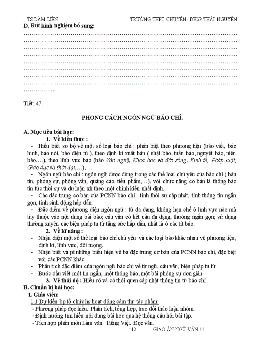 image for page Giáo án văn 11 cả năm đầy đủ