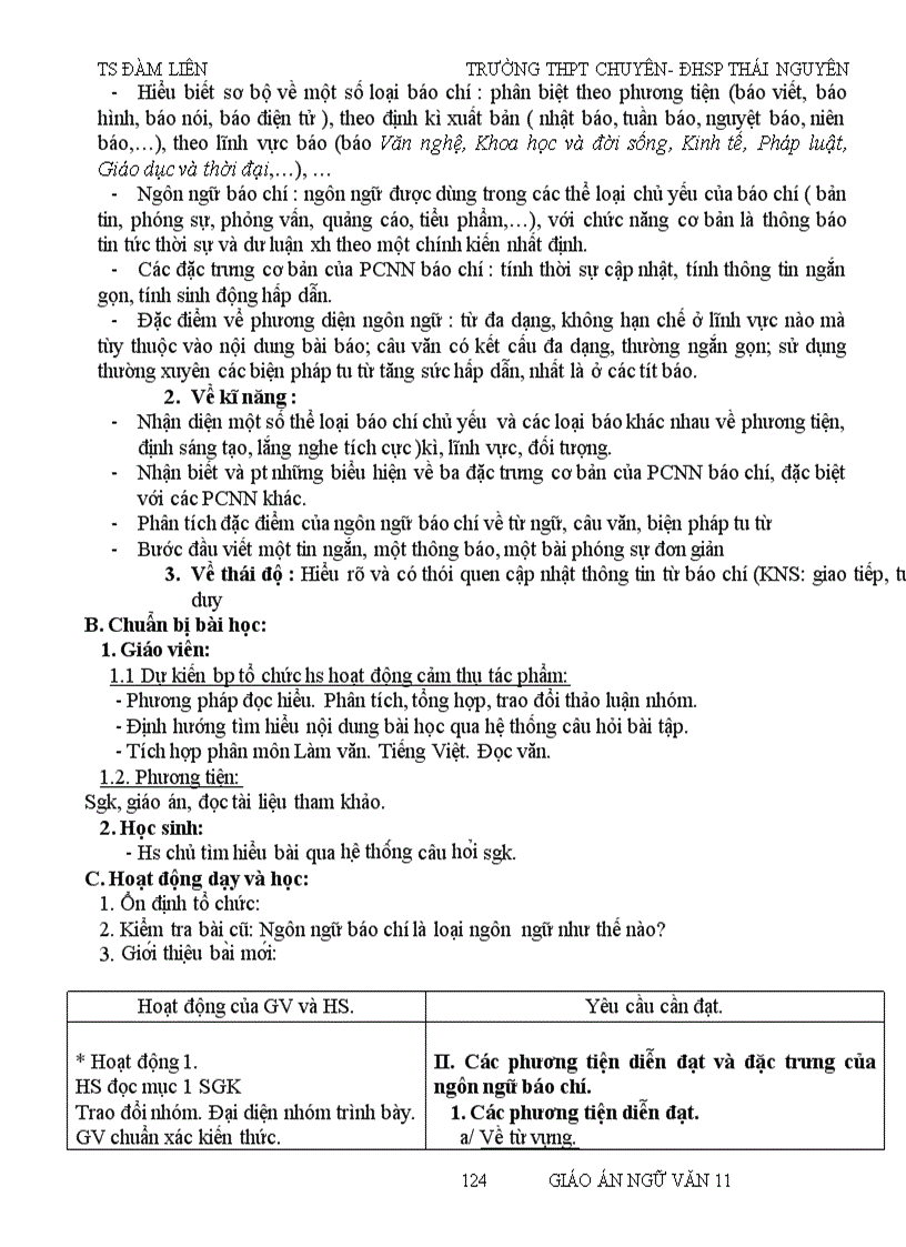 image for page Giáo án văn 11 cả năm đầy đủ