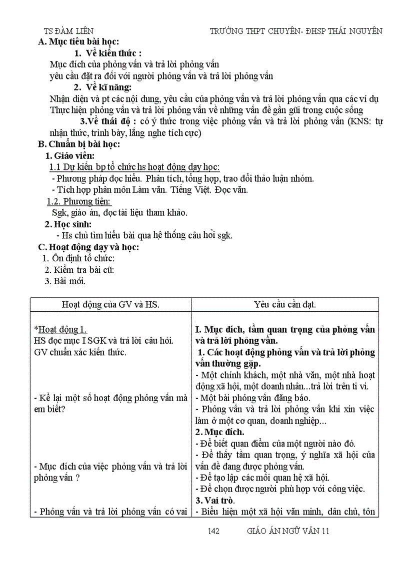 image for page Giáo án văn 11 cả năm đầy đủ