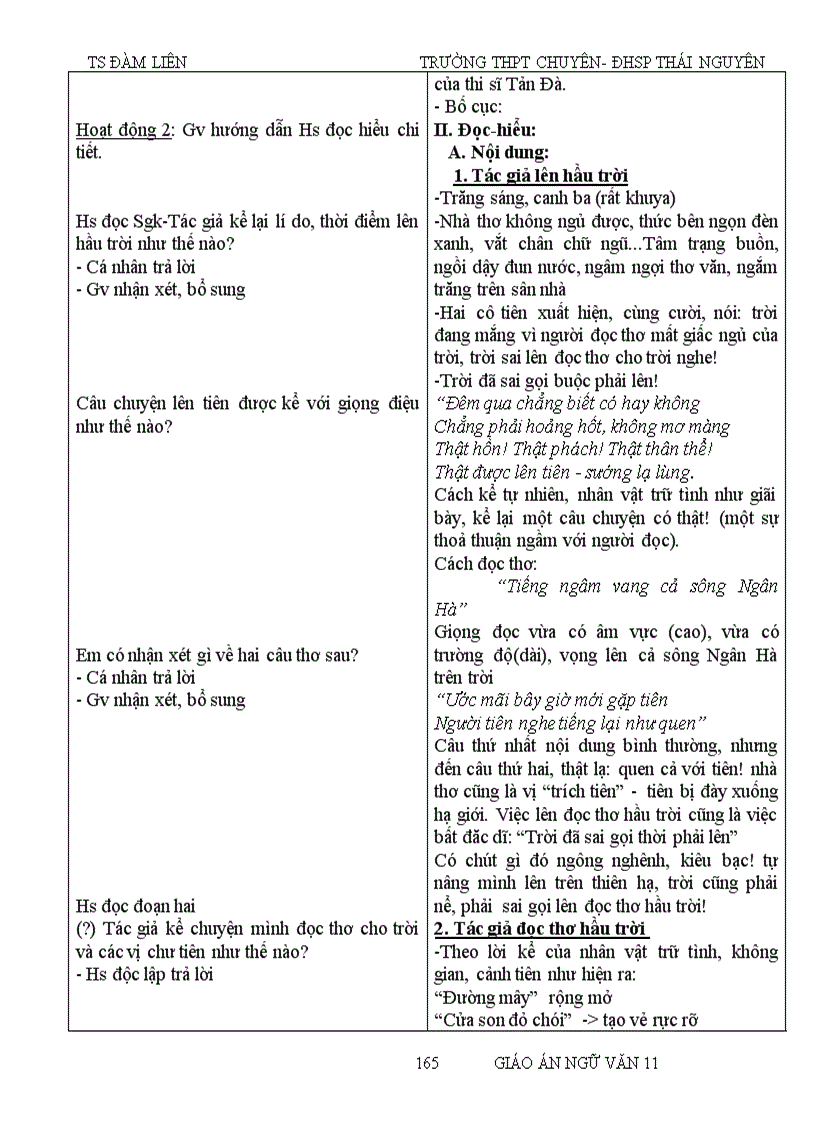 image for page Giáo án văn 11 cả năm đầy đủ