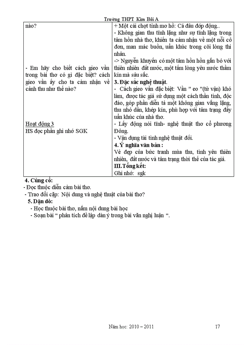 image for page Giao an Van 11 Chuan KT