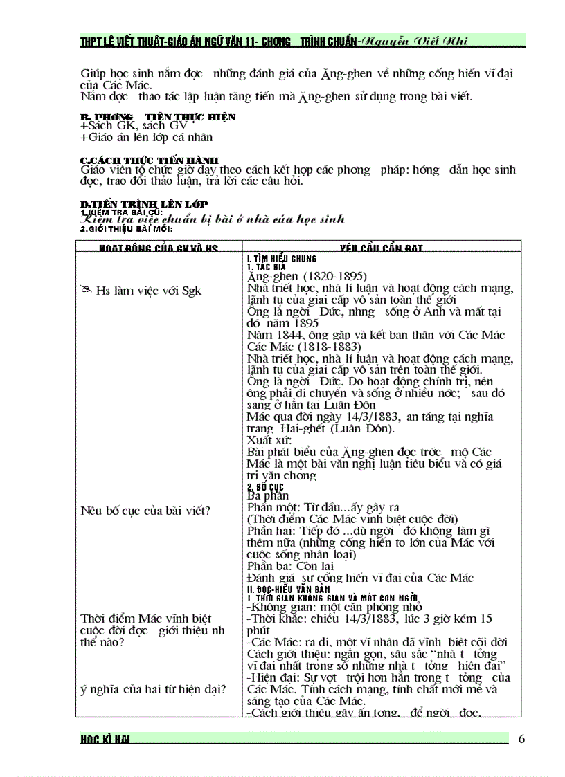 image for page Giáo án văn 11 từ tiết 103 tiết 111