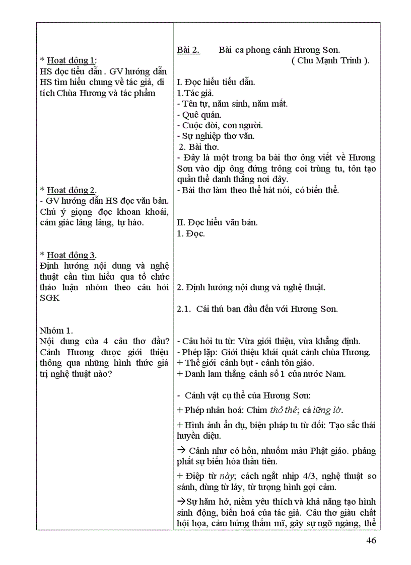 image for page Giáo án văn 11CB 2 cột Vip