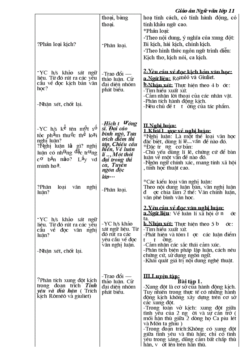 image for page Giáo án văn 11 cb