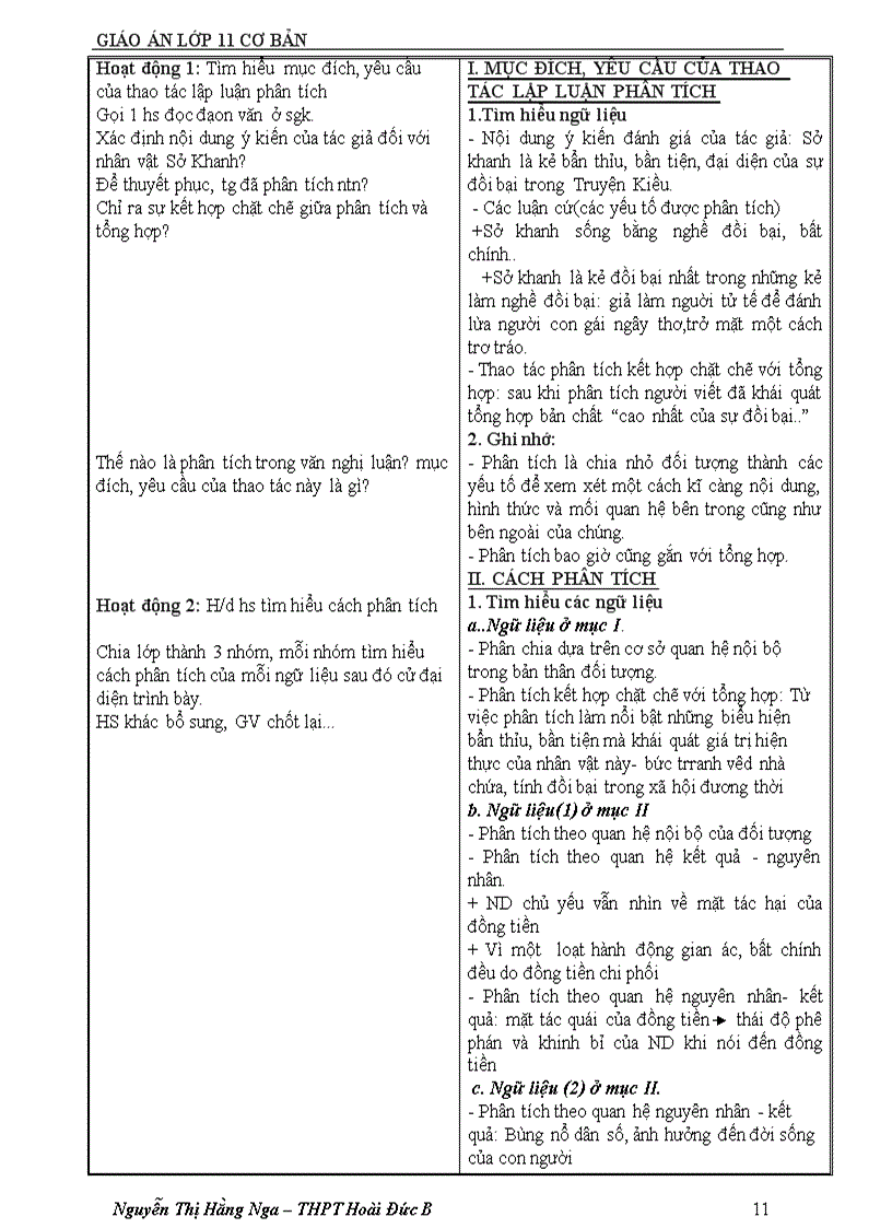 image for page Giáo án 11 cơ bản cả năm mới 1