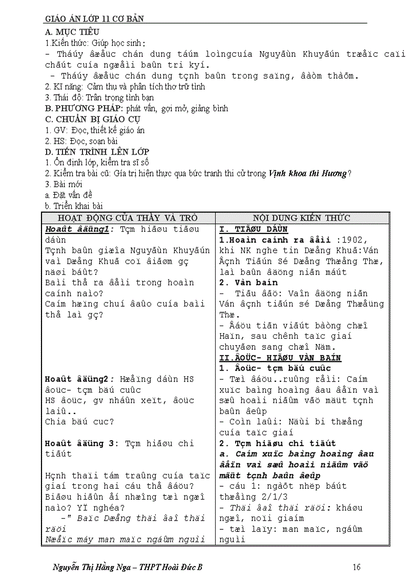 image for page Giáo án 11 cơ bản cả năm mới 1