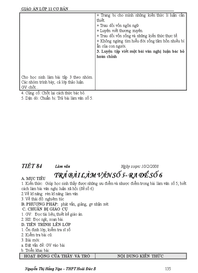 image for page Giáo án 11 cơ bản cả năm mới 1