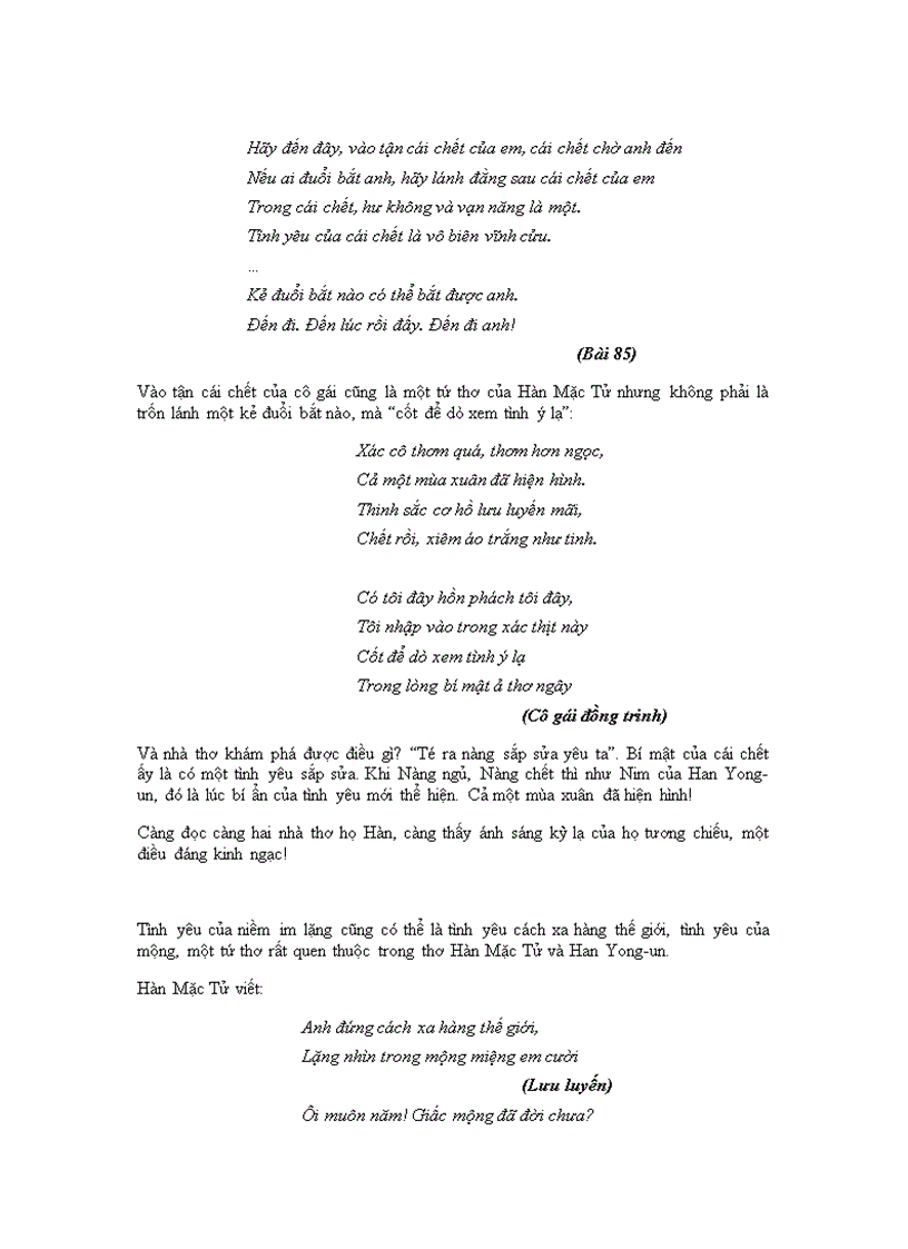 image for page Han Yong Un và Hàn Mặc Tử thơ ca của niềm im lặng