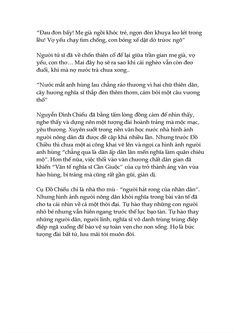 image for page Hình tượng người nông dân nghĩa sĩ cần giuộc trong bài văn tế nghĩa sĩ cần giuộc