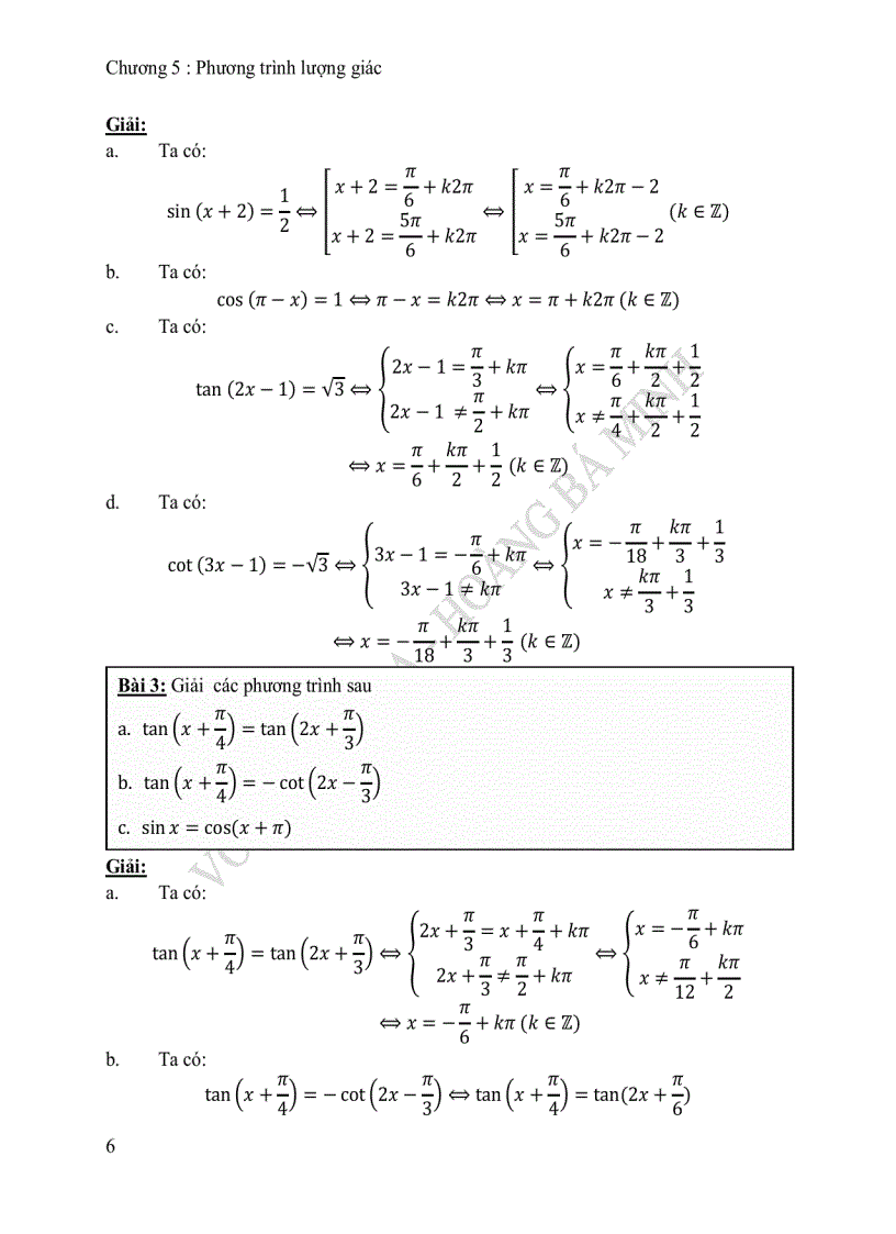 image for page Luong Giac Chuyen De Ung Dung Tap 2 PT HPT BPT