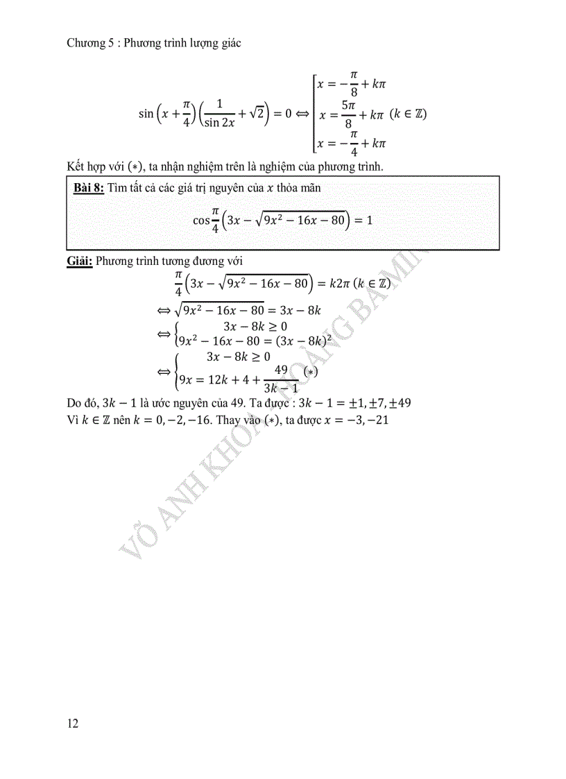 image for page Luong Giac Chuyen De Ung Dung Tap 2 PT HPT BPT