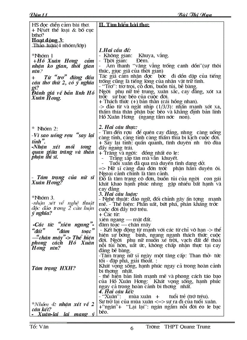 image for page Ngữ văn 11 chuẩn tuần 1 đến tuần 36