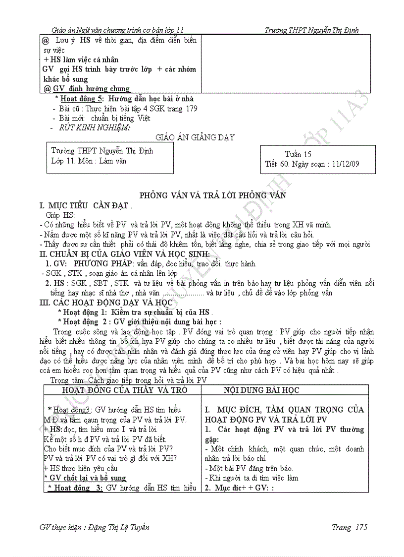 image for page Ngữ văn 11 cơ bản soạn vừa hoan thành hki1 lớp 11A3 để tt kiểm tra