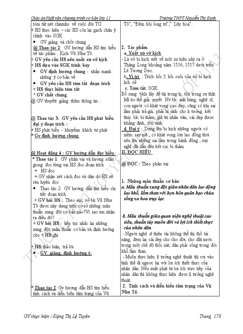 image for page Ngữ văn 11 cơ bản soạn vừa hoan thành hki1 lớp 11A3 để tt kiểm tra