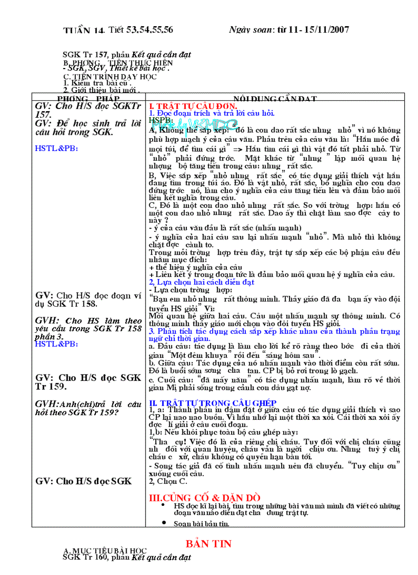 image for page Ngữ Văn 11 Tuần 14