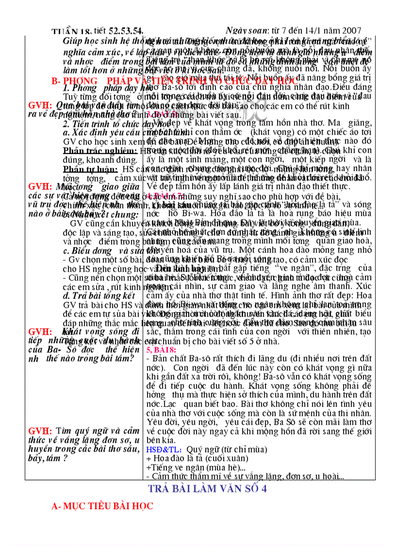 image for page Ngữ văn 11 Tuần 18