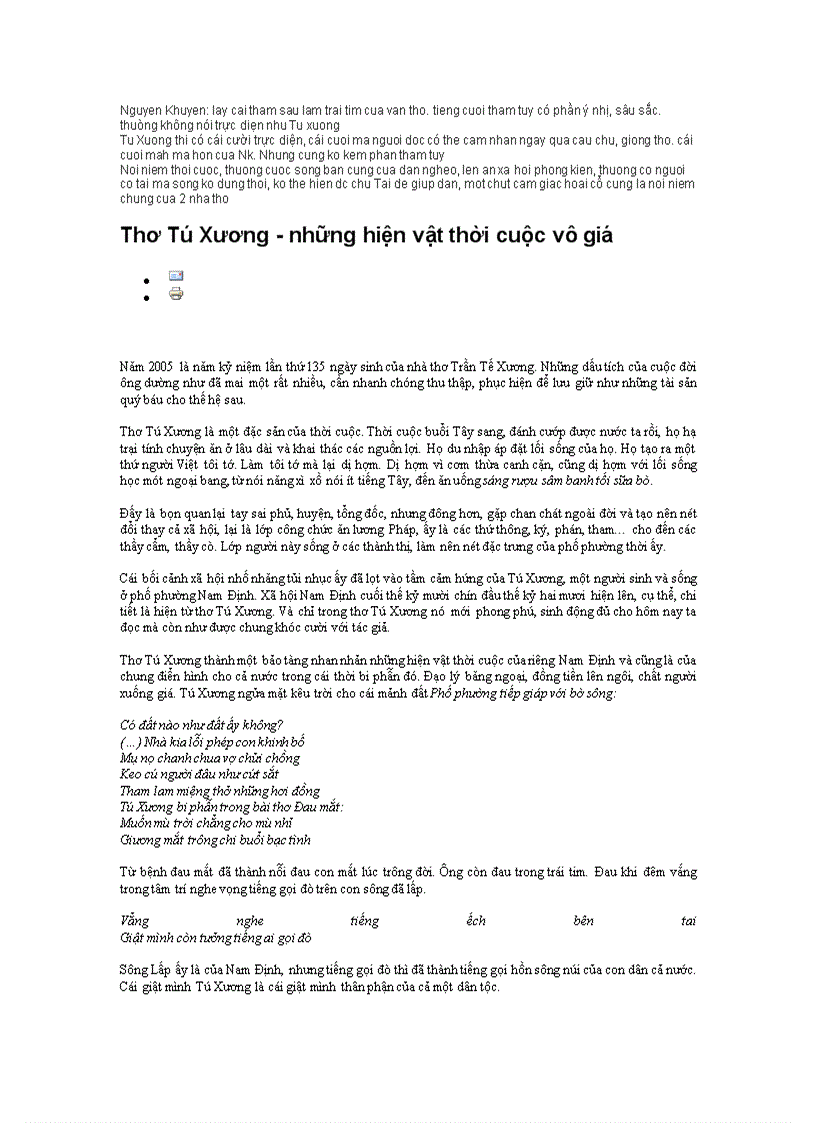 image for page Nhà thơ Nguyễn Khuyến Tú Xương