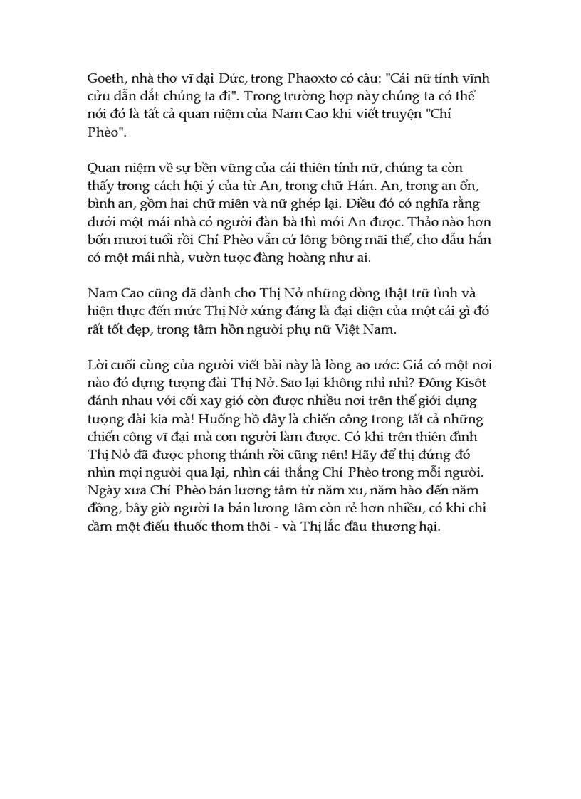 image for page Nhìn lại chân dung Thị Nở