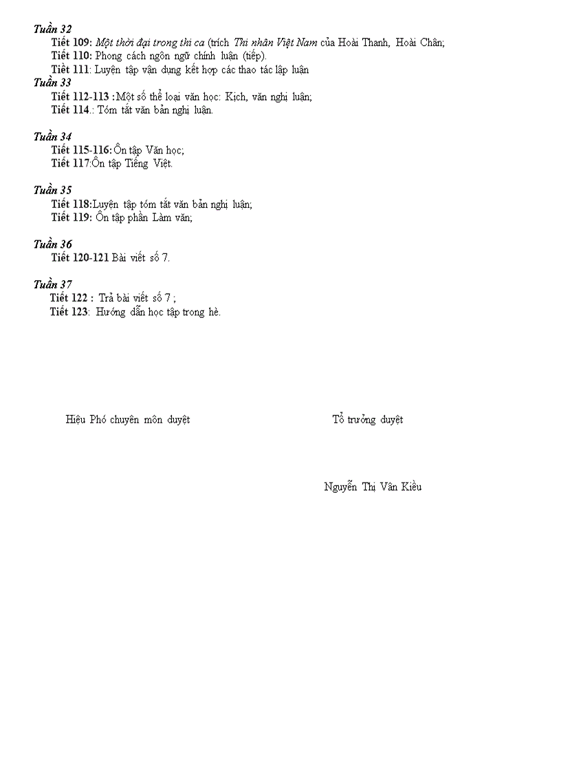 image for page Phân phối chương trình lớp 11