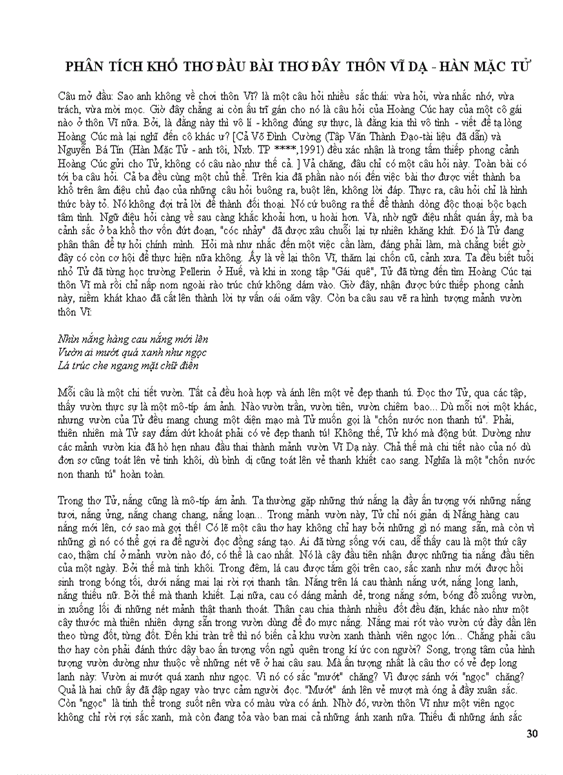 image for page Tài liệu tlv tràng giang đây thôn vĩ dạ