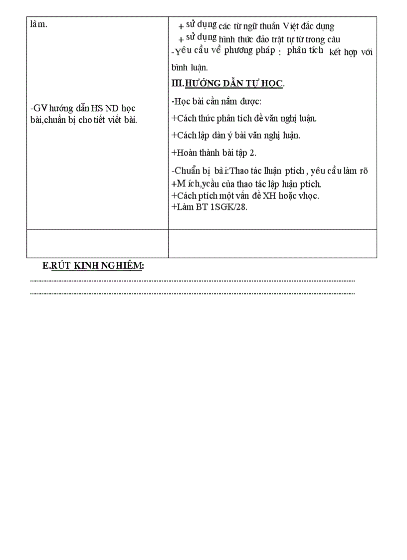 image for page Tiết 4 phân tích đề lập dàn ý bài văn nghị luận