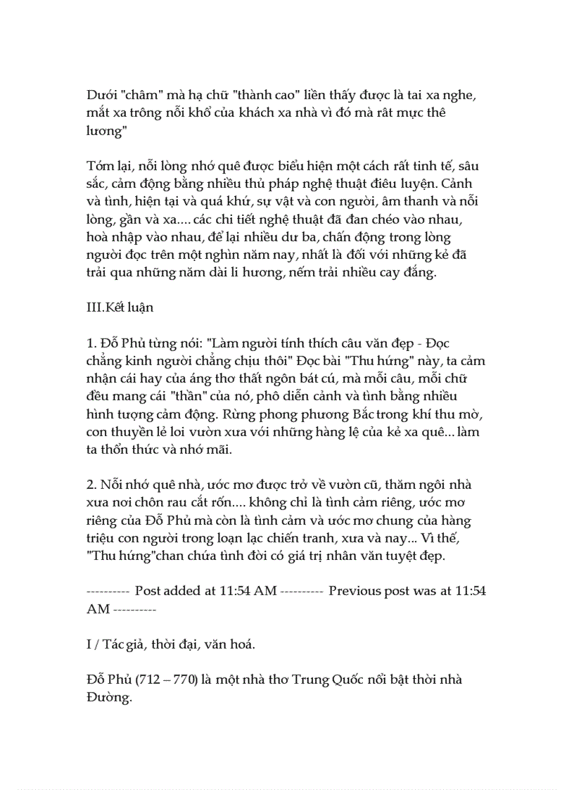 image for page Tìm hiểu bài Thu hứng của Đỗ Phủ