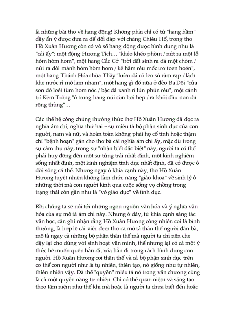 image for page Tinh thần phục hưng trong thơ hồ xuân hương