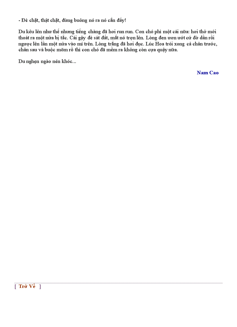 image for page Truyện ngắn Cái chết của con mực Nam Cao