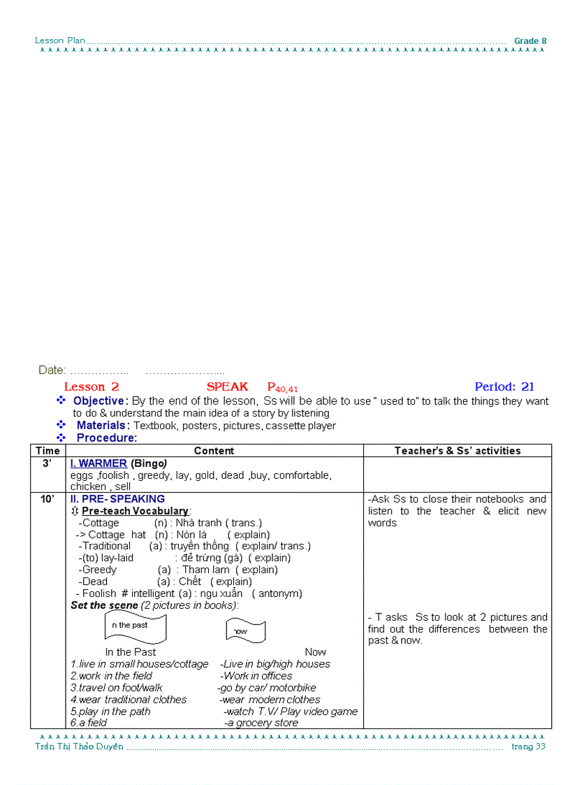 image for page Unit 4 OUR PAST full 3 cột
