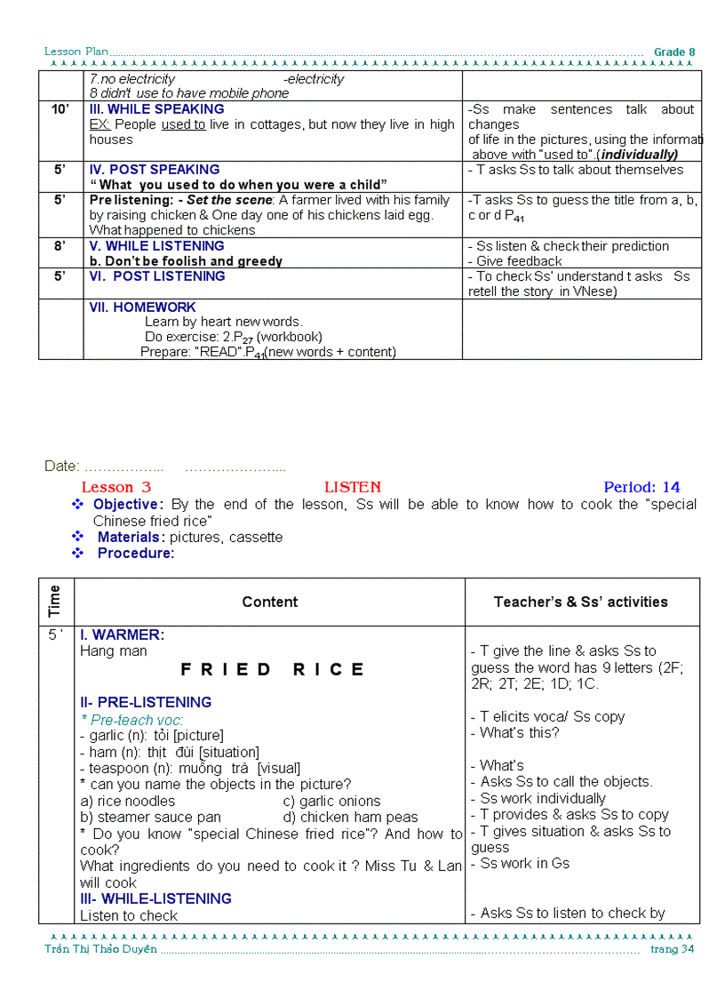 image for page Unit 4 OUR PAST full 3 cột