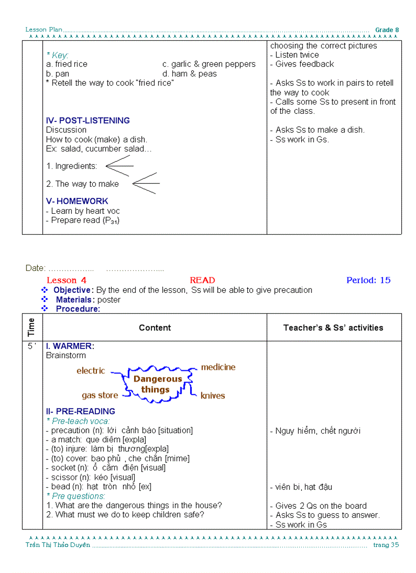 image for page Unit 4 OUR PAST full 3 cột