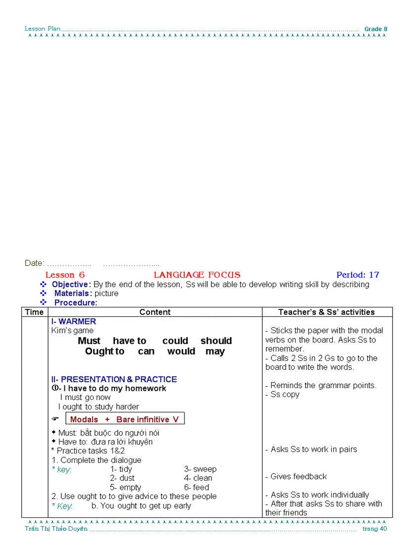image for page Unit 4 OUR PAST full 3 cột