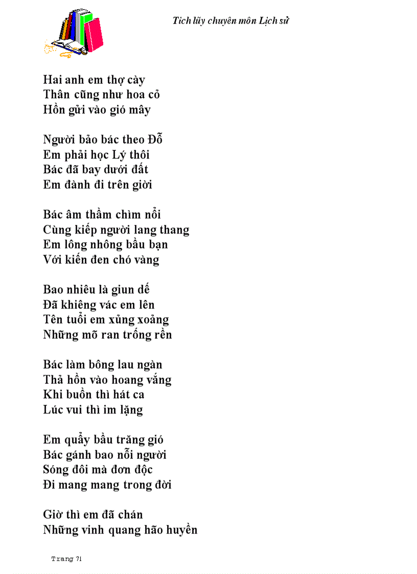 image for page 100 bai tho hay nhat the ky xx