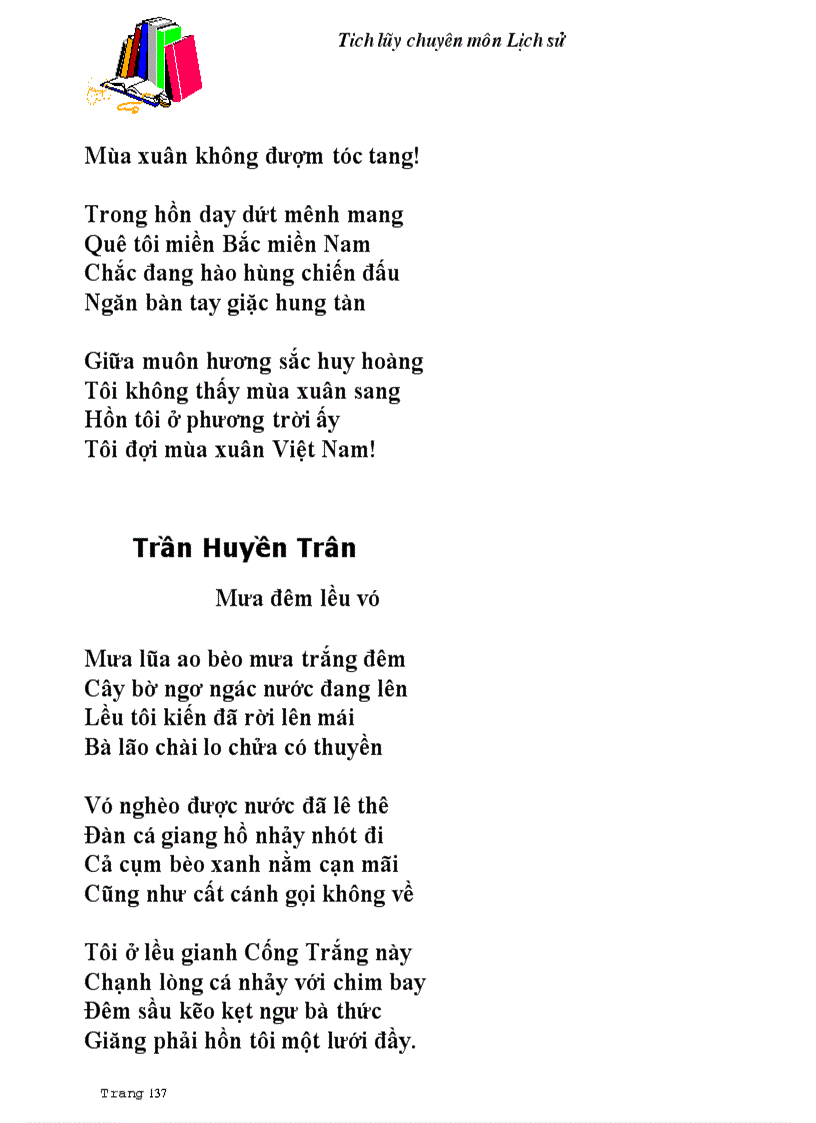 image for page 100 bai tho hay nhat the ky xx