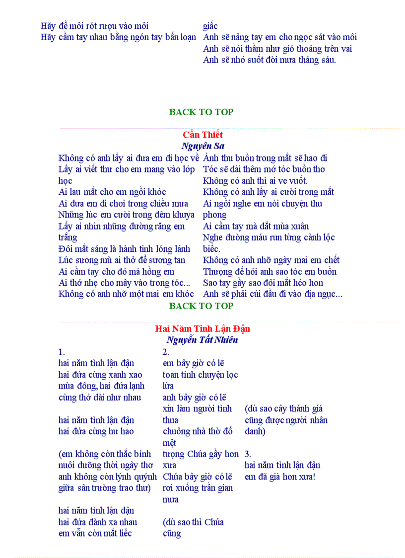 image for page 100 bài thơ tình nổi tiếng xưa và nay