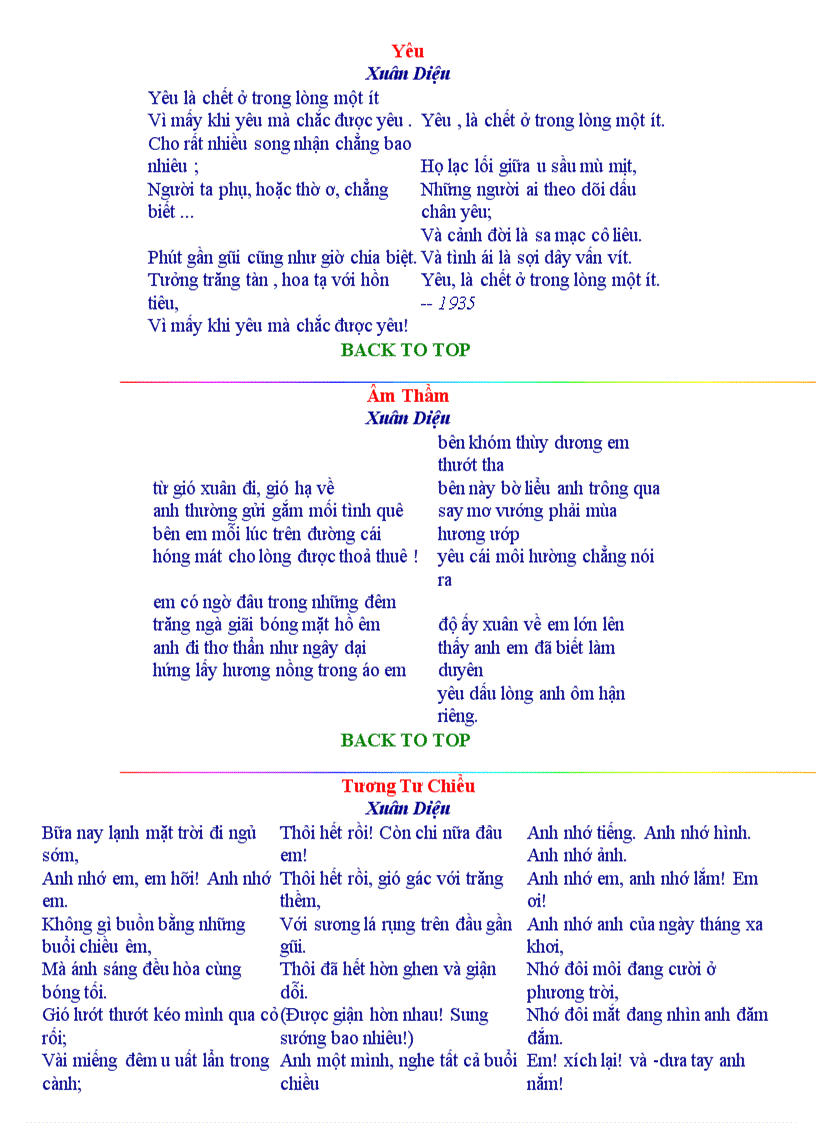 image for page 100 bài thơ tình nổi tiếng xưa và nay