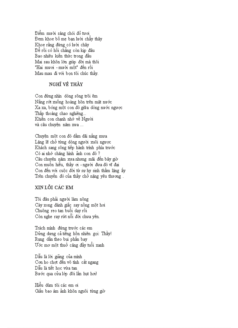 image for page 100 BàI ThƠ Về ThẦy Cô