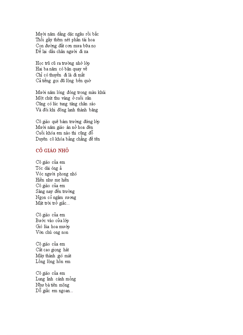 image for page 100 BàI ThƠ Về ThẦy Cô