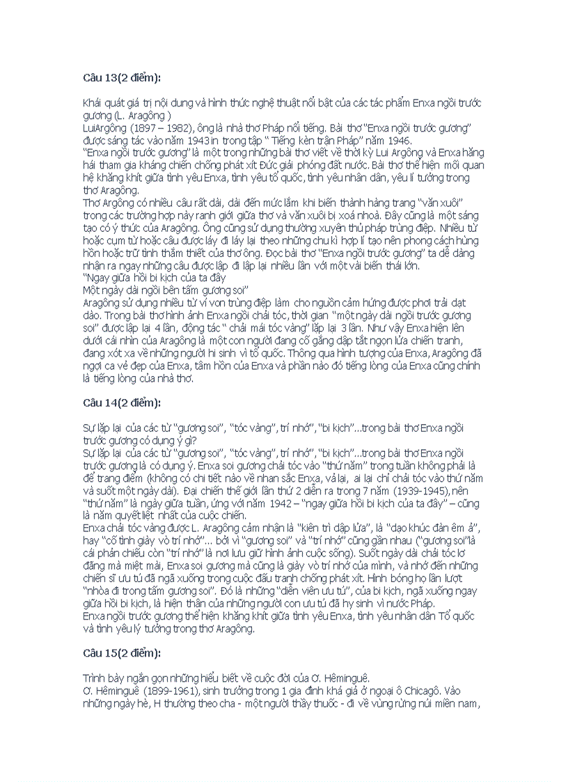 image for page 22 câu hỏi ôn thi TN