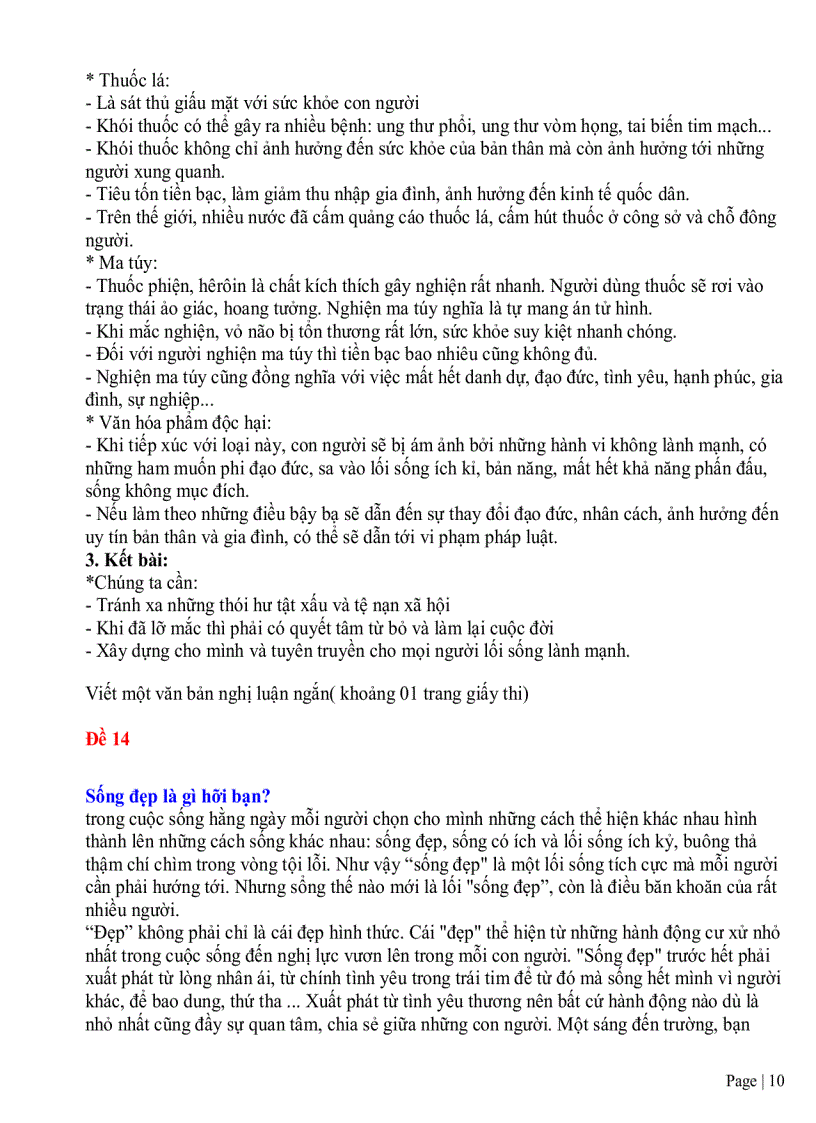 image for page 37 đề và bài văn NLXH