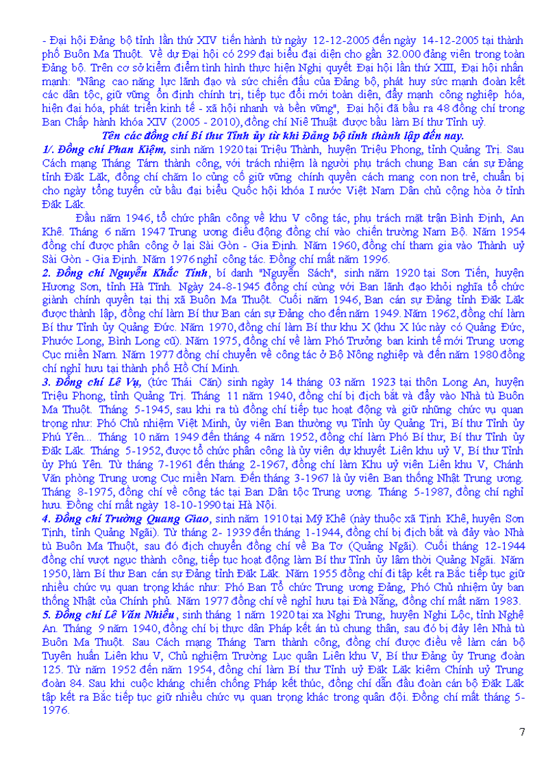 image for page 70 nam lich su dang bo tinh daklak
