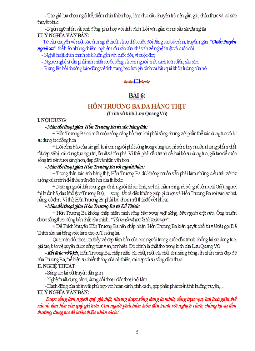 image for page 9 bài đọc văn HK II ôn thi TN