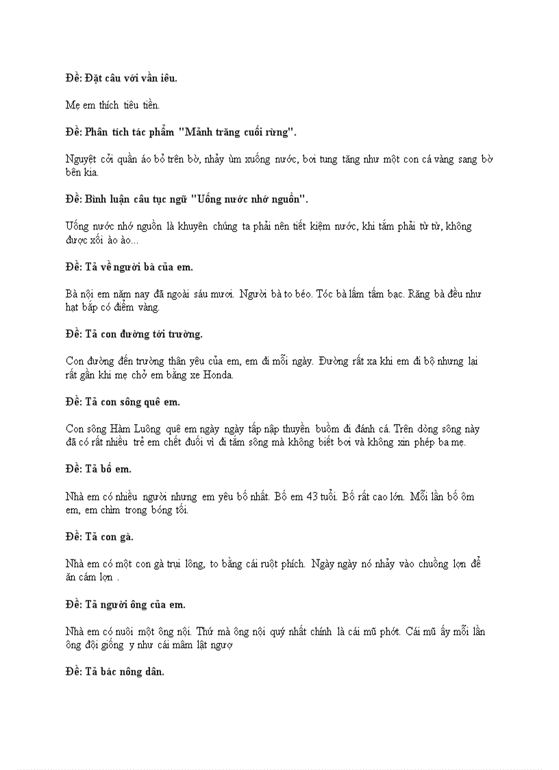 image for page Bài văn bất hủ của học trò